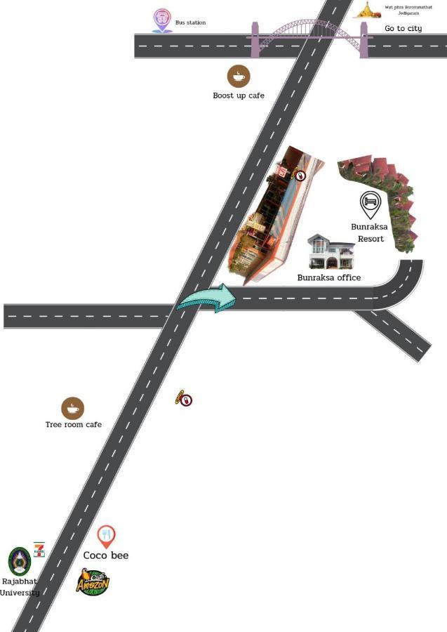 Bunraksa Resort Kamphaeng Phet Zewnętrze zdjęcie